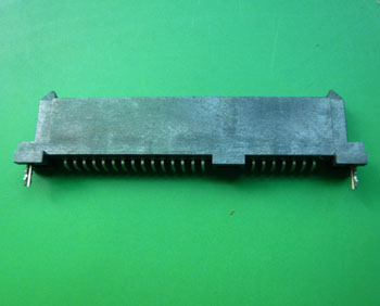 SATA 7+15 母座 SMT型帶魚叉腳