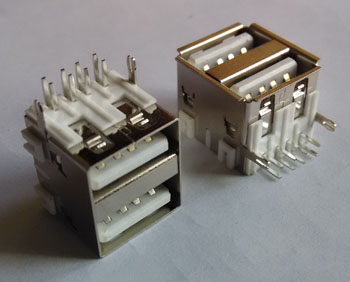 USB AF 90度 雙層 縮短