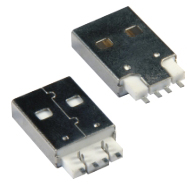 USB A M-4 PIN魚叉式