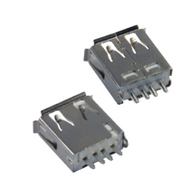 USB A 母座 A TYPE 焊線式