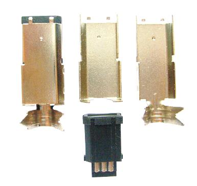 IEEE1394-6pin male