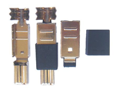 IEEE1394-4pin male