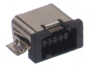 MINI USB 4P FEMAIL II