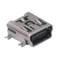 MINI USB 5P FEMALE
